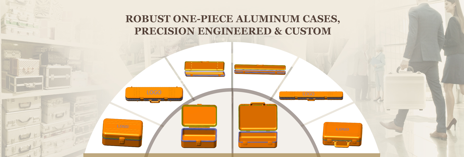 one piece aluminun case