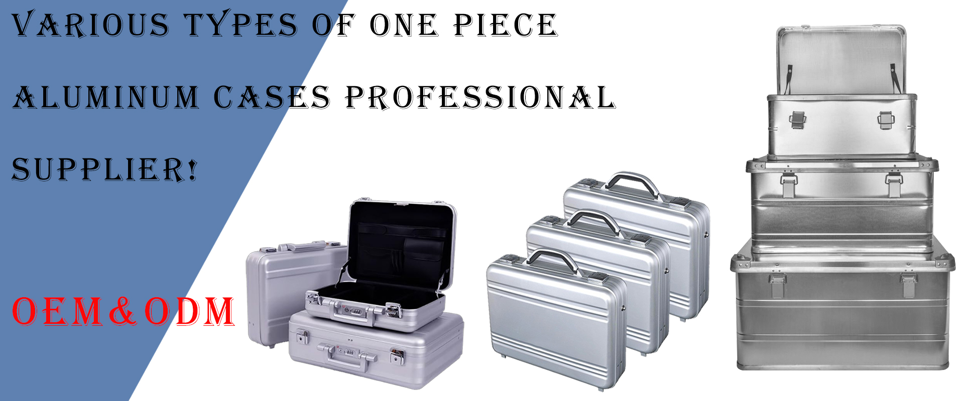 one piece aluminum case supplier