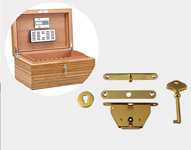 How to custom cigar box lock
